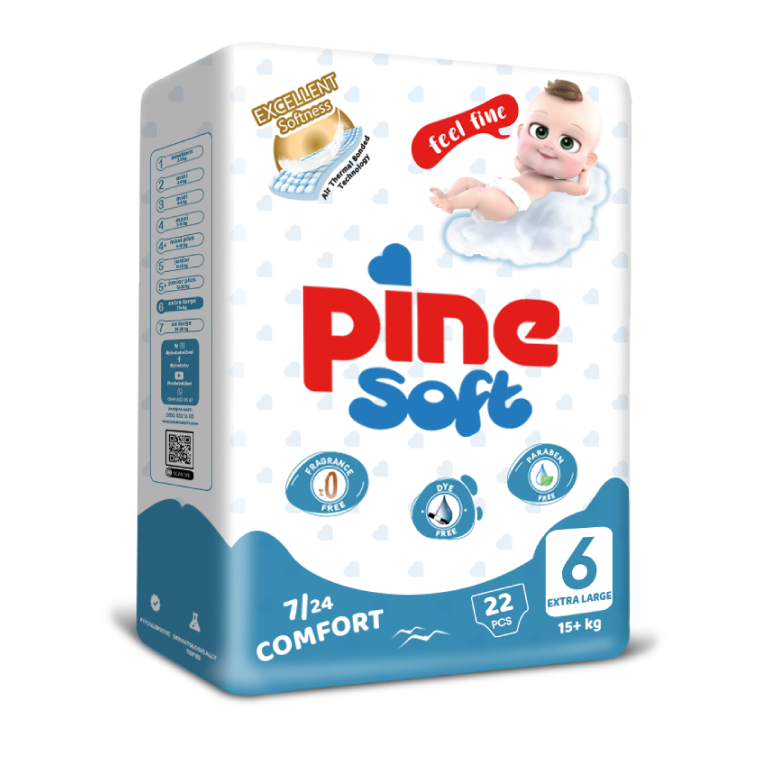 pine-soft-diapers-6xlarge-22pcs فوط باين سوفت 